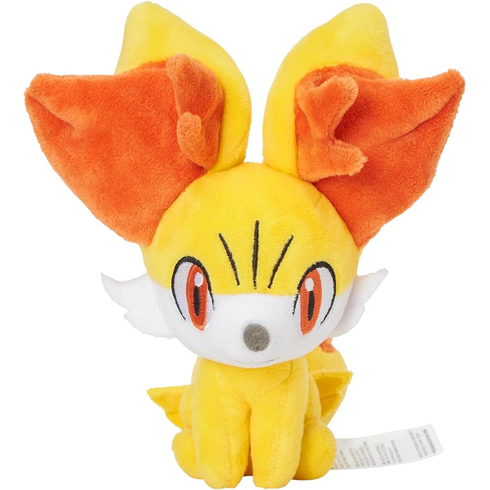 Оригинал из Pokmon Center 653 Плюшевая игрушка Pokmon Fit Феннекин Мягкая набивная игрушка