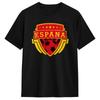 Powerful Spanish Bull with National Flag TShirt Unisexs Y2K Retro TShirts Summer ONeck Harajuku Tee Shirt Oversized Clothes