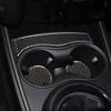 Подходит для 17 BMW Mini Countryman, модификация салона, декоративная накладка на центральную консоль из углеродного волокна для подстаканников