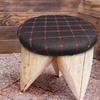 Round Bar Stool Cover Chair Protector Washable Non Slip Slipcover Seat Cushion for Office