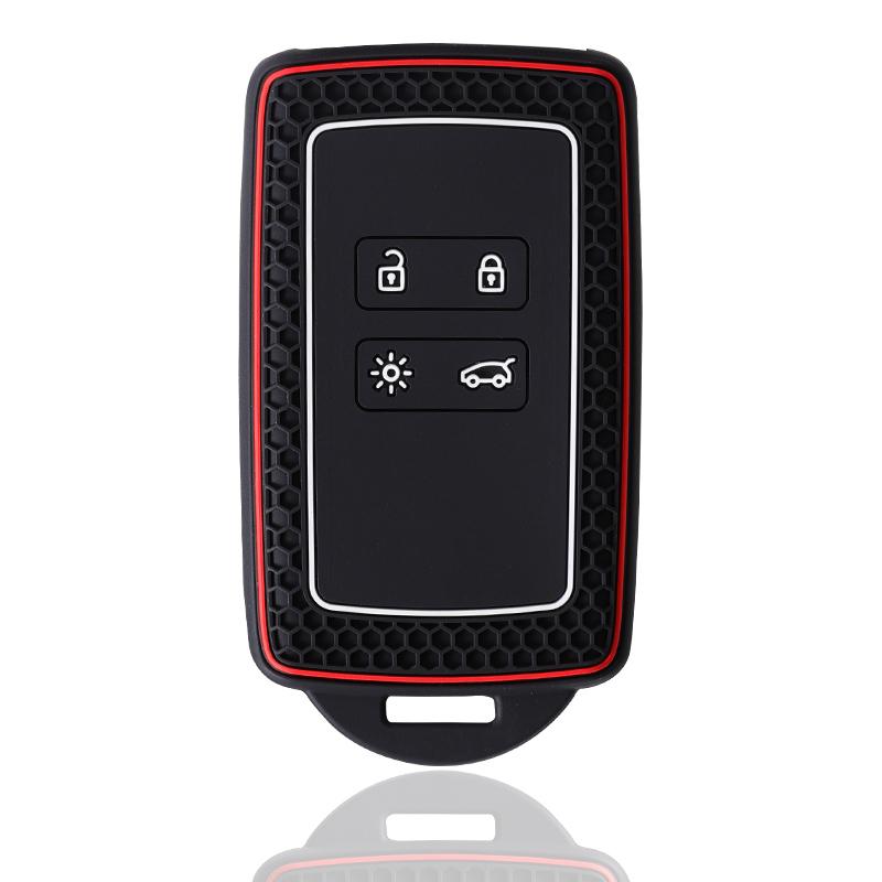 Силиконовый чехол для ключей для Renault Austral Captur Arkana Koleos Zoe Scenic Dacia Sandero Duster Logan Jogger Kadjar Clio Megane