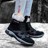 2025 зимняя хлопковая обувь водонепроницаемая женская обувь на платформе мужская обувь теплые зимние сапоги большого размера бархатная уличная обувь нескользящая