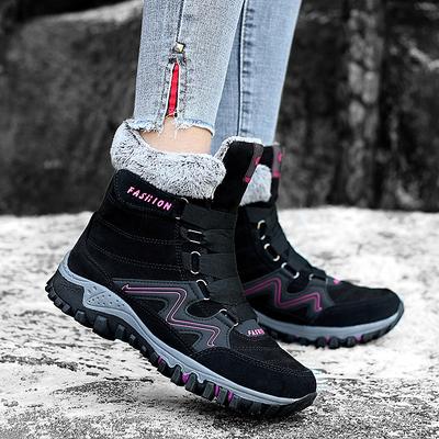2025 зимняя хлопковая обувь водонепроницаемая женская обувь на платформе мужская обувь теплые зимние сапоги большого размера бархатная уличная обувь нескользящая