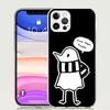 Чехол для телефона Oyasumi Punpun для iPhone 17 Air 16 15 Plus 11 14 Pro Max 13 Mini 12 7 8 + SE Узор Арт Индивидуальный Чехол 17 Air 16