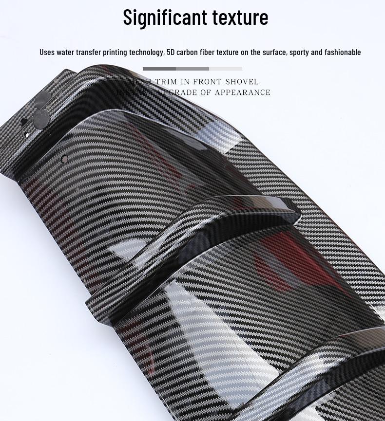 Compatible Rear Diffuser, Spoiler & Side Skirts for 10th Gen Civic – No-Cut Installation