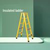 Mi Ling Fiberglass Insulated Telescopic Ladder