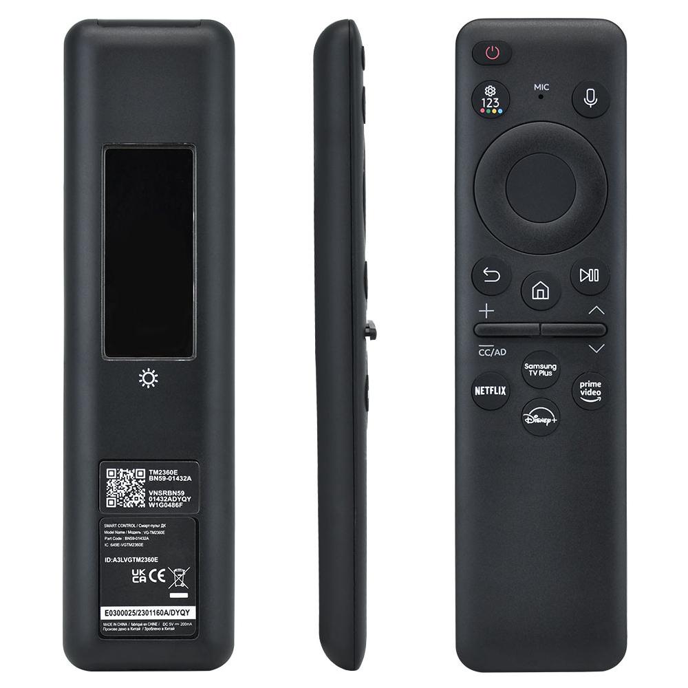 BN59-01432A Solar Voice Remote Control For Samsung Neo QLED 8K HDR Smart TVs