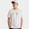 Puma Мужская/Женская футболка с круглым вырезом, вязаная, с коротким рукавом, унисекс, Топы 695663-02