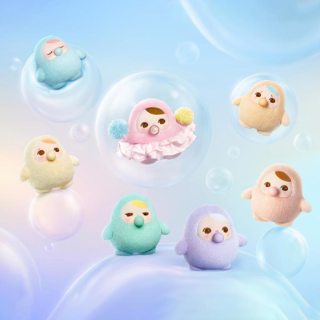 POP MART PUCKY BEANIE BUBBLE UP Series Plush Pendant Pop Mart Gachapon Blind Box Figure Plastic Model Premium Toy PVC Soft Vinyl Original Character