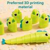Мультяшный выдвижной набор для рыбалки с крючком, напечатанный на 3D-принтере, Набор рыболовных игрушек, Веселая интерактивная обучающая настольная игра для детей и родителей