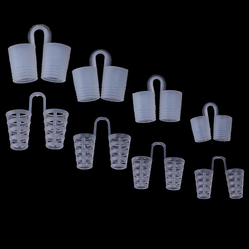 8 шт./набор Клипса для носа против храпа Дышащая Легкая Устройство для остановки храпа во сне