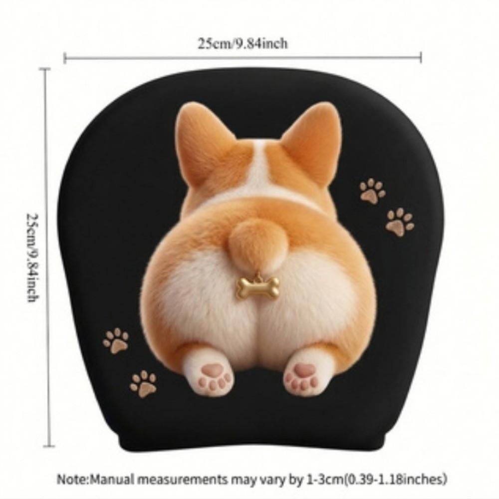 Breathable Car Headrest Cover Cartoon Animal Rear Pattern Vehicle Neck Rest Cushion Cover Car Seat