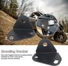 OVOVS Universal Car Accessories Black Flag Antenna Rear Pillar Mounting Brackets Fits for LED Whip Light