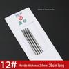 Three Swallow Stainless Steel Knitting Needles Set for Handmade Scarves and Sweaters