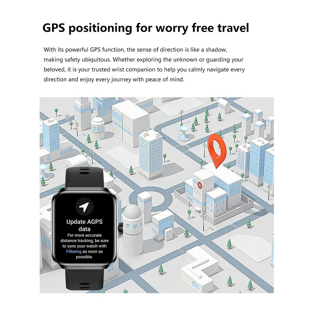 Умные часы NX22 с квадратным AMOLED-тачскрином, GPS, мониторингом здоровья и спортивными функциями