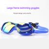 Men Electroplated Swimming Goggles Women Professional Waterproof Anti-Fog Silicone Swim Eyewear Adult Diving Glasses