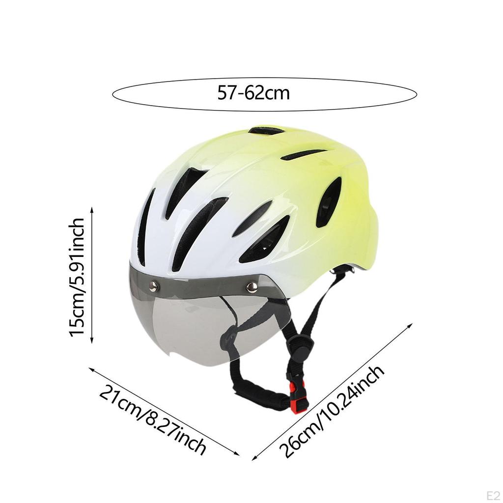 Bike Helmet Bicycle Cap with Visor for Outdoor Activities Mountain Biking