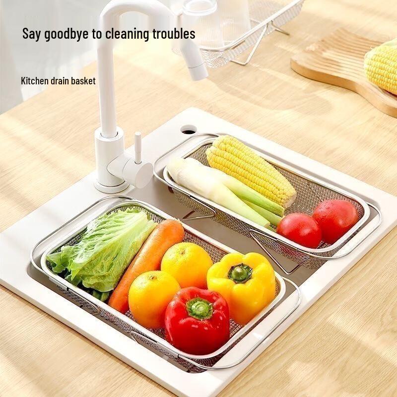 Expandable Kitchen Sink Drain Basket
