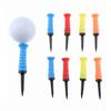 Golf Tees Golfers Plastic Sports Ball Holder Training Less Resistance Tool
