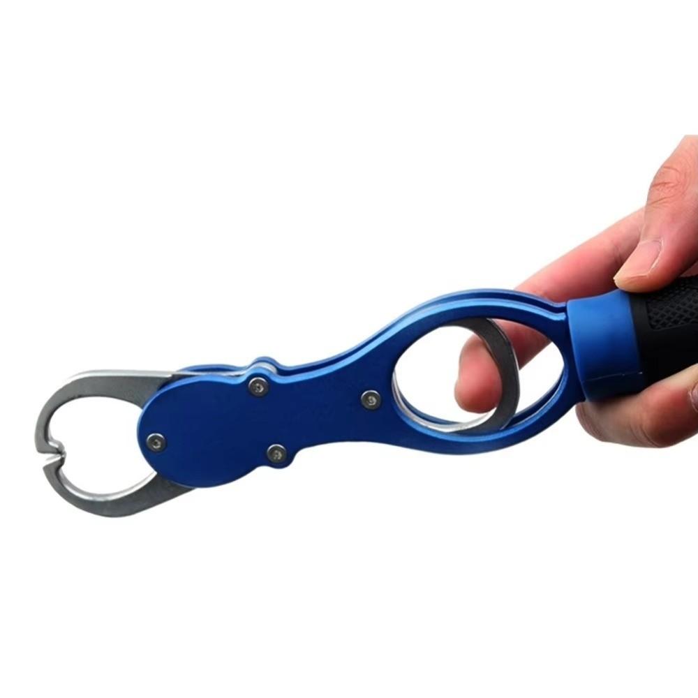 Aluminum Zinc Zinc Alloy Fishing Gripper Long Handle Fishing Pliers Fish Holder Portable Fishing Grip