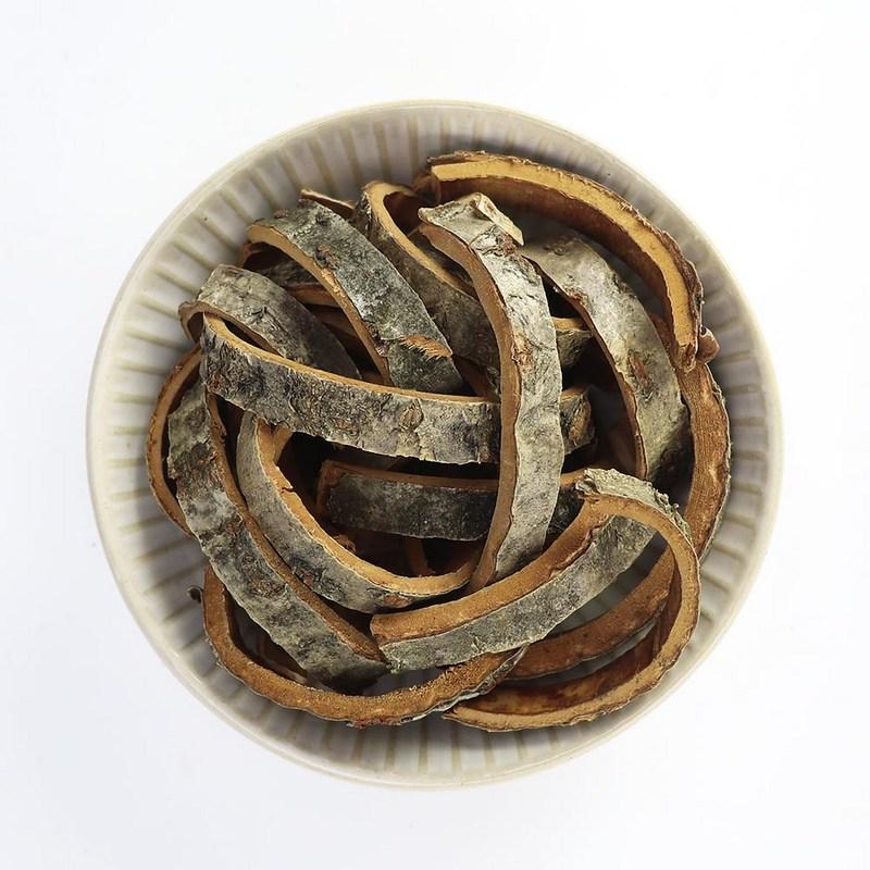 Двуручная трава, кора рябины