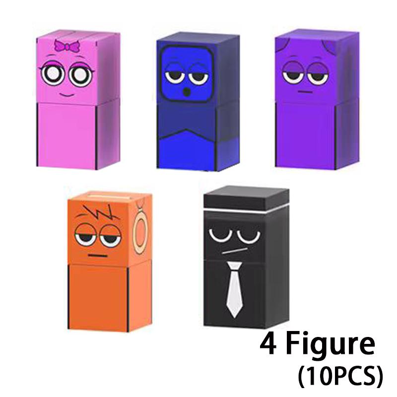 Магнитный строительный блок Sprunki Magnet Cube Mine World Set для мальчиков и девочек в возрасте от 3 лет, модель «сделай сам», детский STEM-сенсорный музыкальный подарок