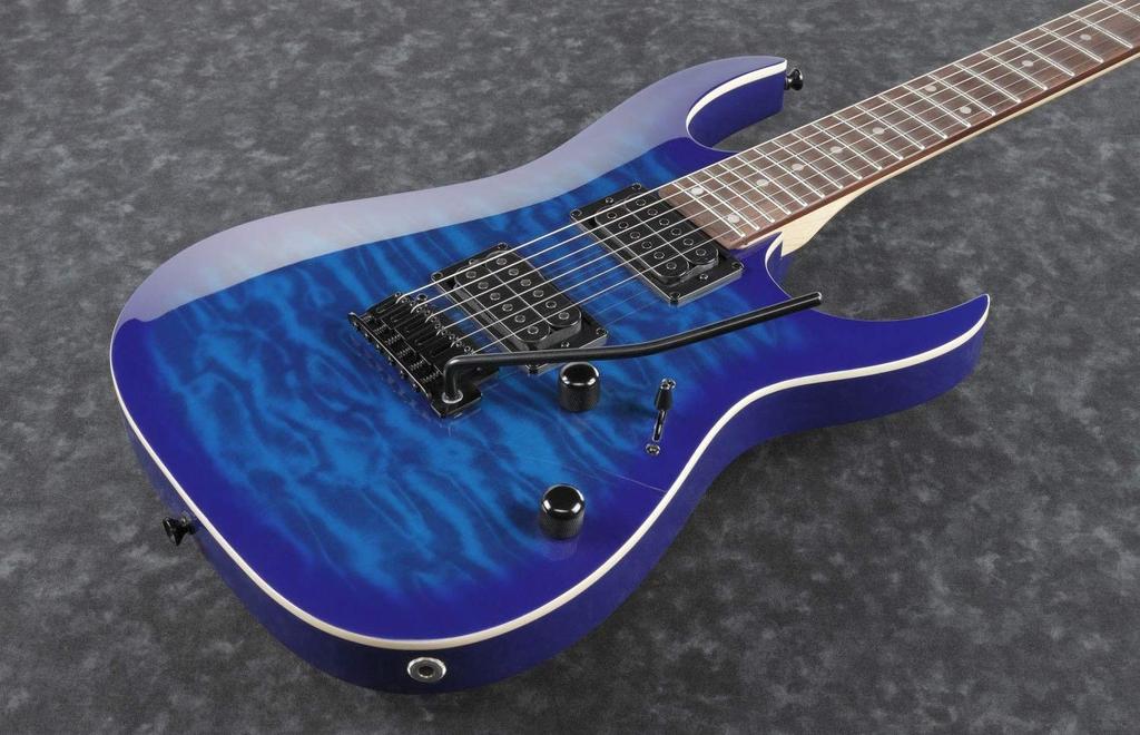 Series Blue Ibanez Ibanez/Gio GRGA120QA-TBB (Transparent Burst)