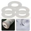 Rubber Seal Washer Silicone Gasket Standard Flush Toilet Tank Accessories 5pcs