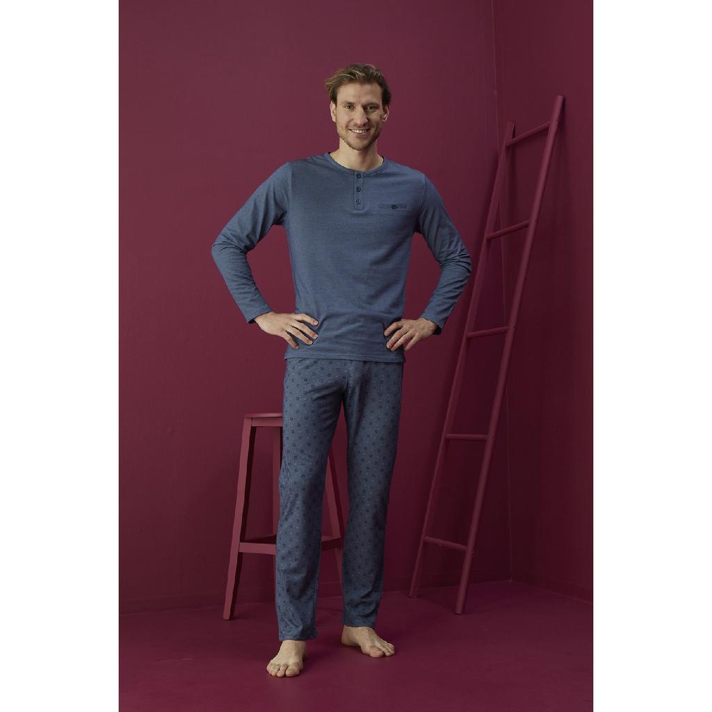 Жаккардовый пижамный комплект