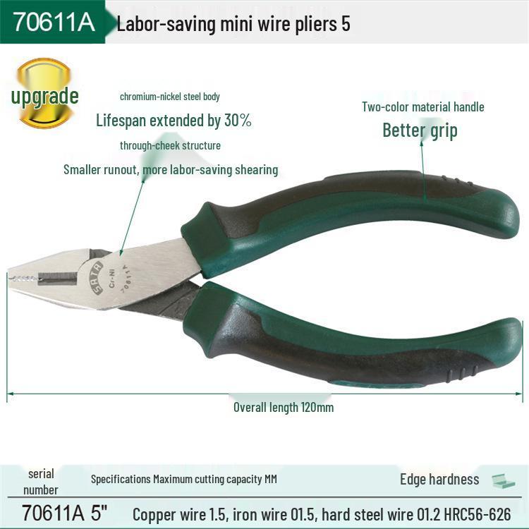 Набор мини-плоскогубцев для SATA-проводов: Инструменты с узкими губками, изогнутыми губками, плоскими губками