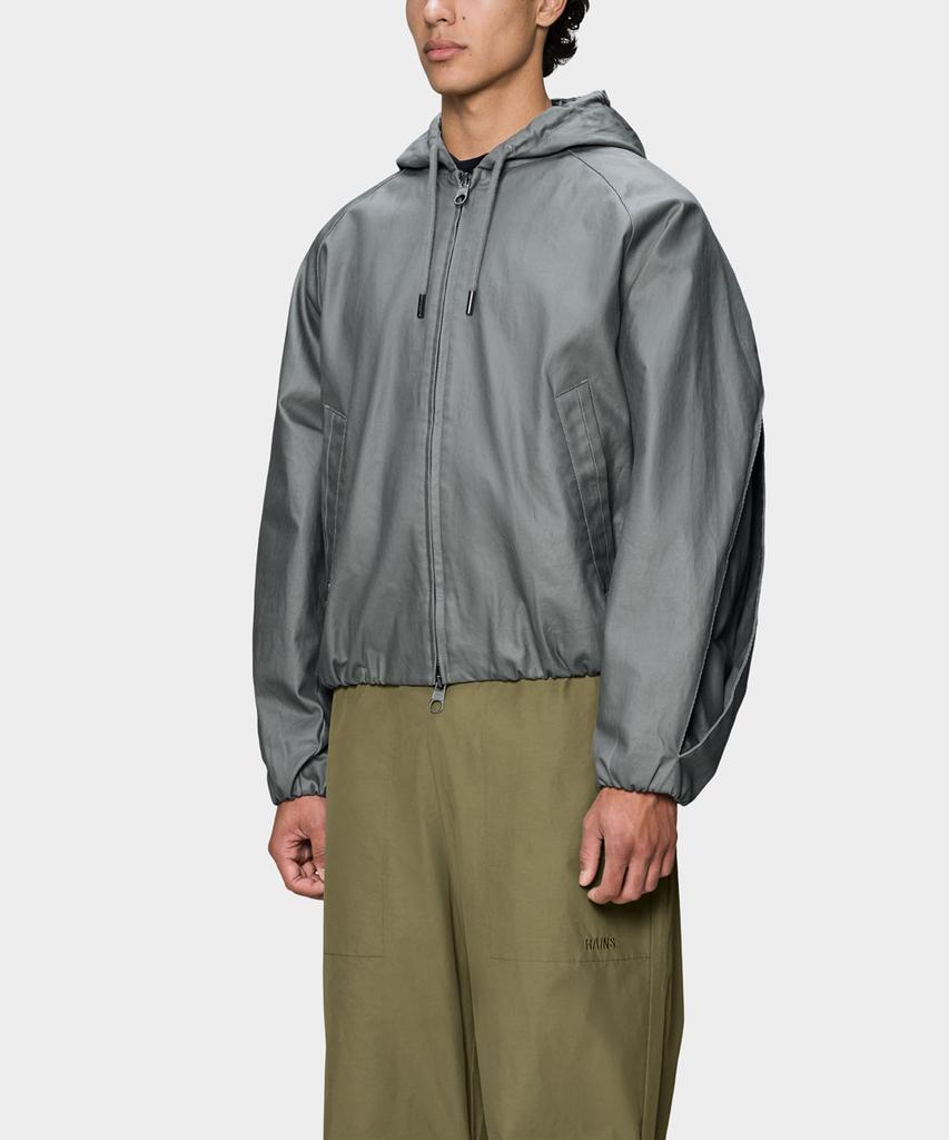 Rains Heavy Woven Jacket - Asphalt