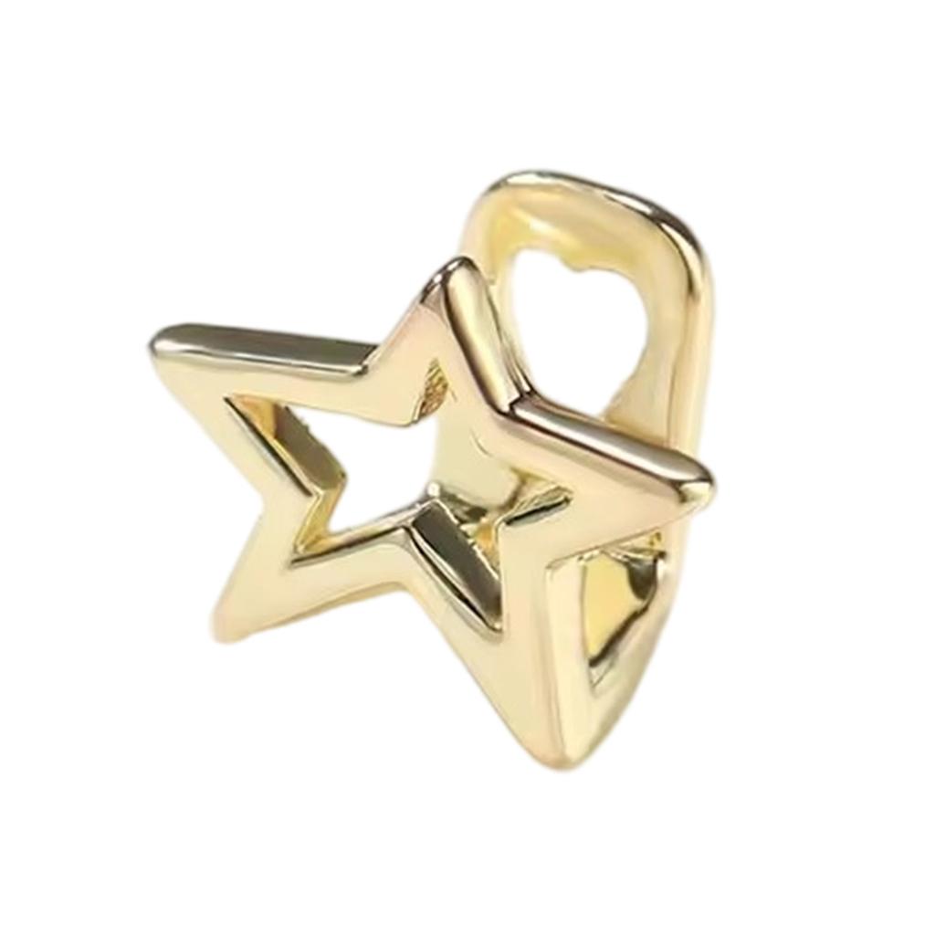 Уникальное зубное украшение в виде звезды добавляет неповторимый шарм. Подходит для украшения вечеринок, фестивалей и модных мероприятий.