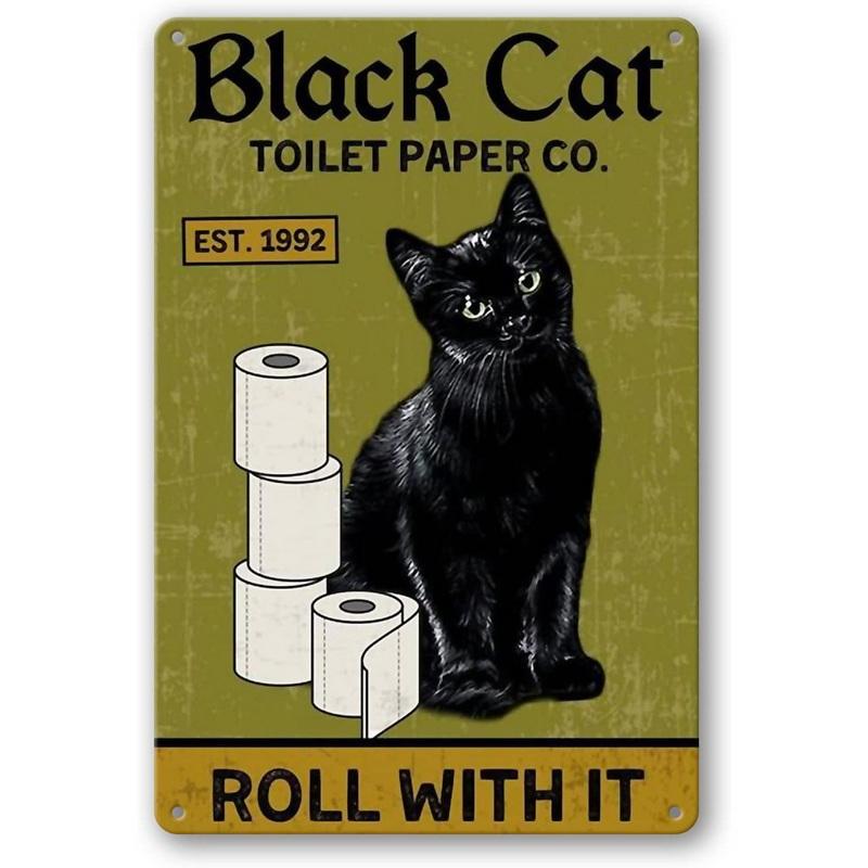 Cats Metal Tin Signs Being Normal Is Boring Wall Decoration Plaque Vintage Poster Iron Painting for Home Cafe Garden Club Bar