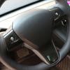 Car Steering Wheel Trim For Tesla Model 3 Model Y Automotive Interior Stickers ABS Carbon Fiber Patch Decoration Accessories