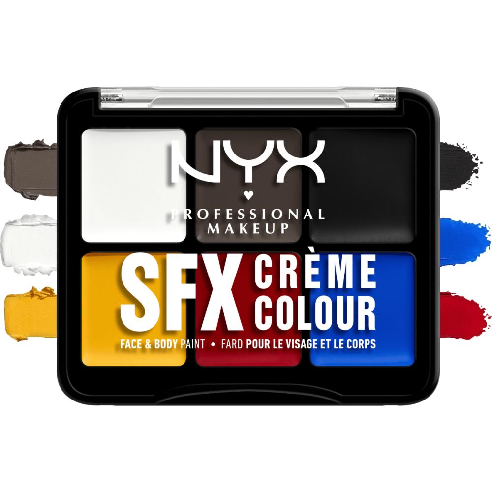Палитра теней для век NYX Nyx Professional Makeup SFX Cream Color Palette 01 1 шт.