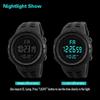 Trendy Unisex Waterproof Alarm Clock High Quality Women Multifunction Watches Digital LED Watch Chrono Outdoor 5Bar Men Military Sport