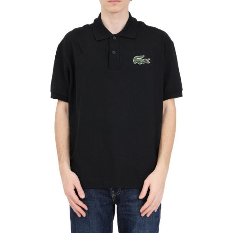 LACOSTE Logo-Embroidered Short-Sleeved Polo Shirt PH3922-031