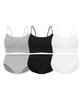 Keulokeodailineoweeo [3 шт.] Базовый бесшовный бралетт и трусики Easy Fit