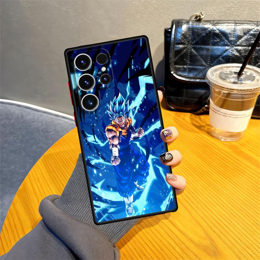 Чехол для телефона Dragon Ball Dashing Goku Back для Samsung Galaxy S22 Plus S23 Ultra S25 Edge S20 S24 FE S9 S21 S10