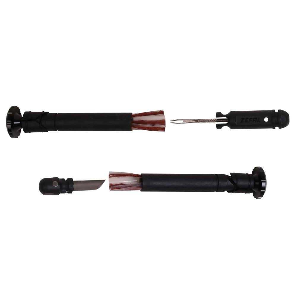 Zefal Z BAR PLUGS Bicycle Tubeless Repair Compatible with Bar Diameters to 4301 Kit, In-Handlebar Type, 17.5mm 21mm,