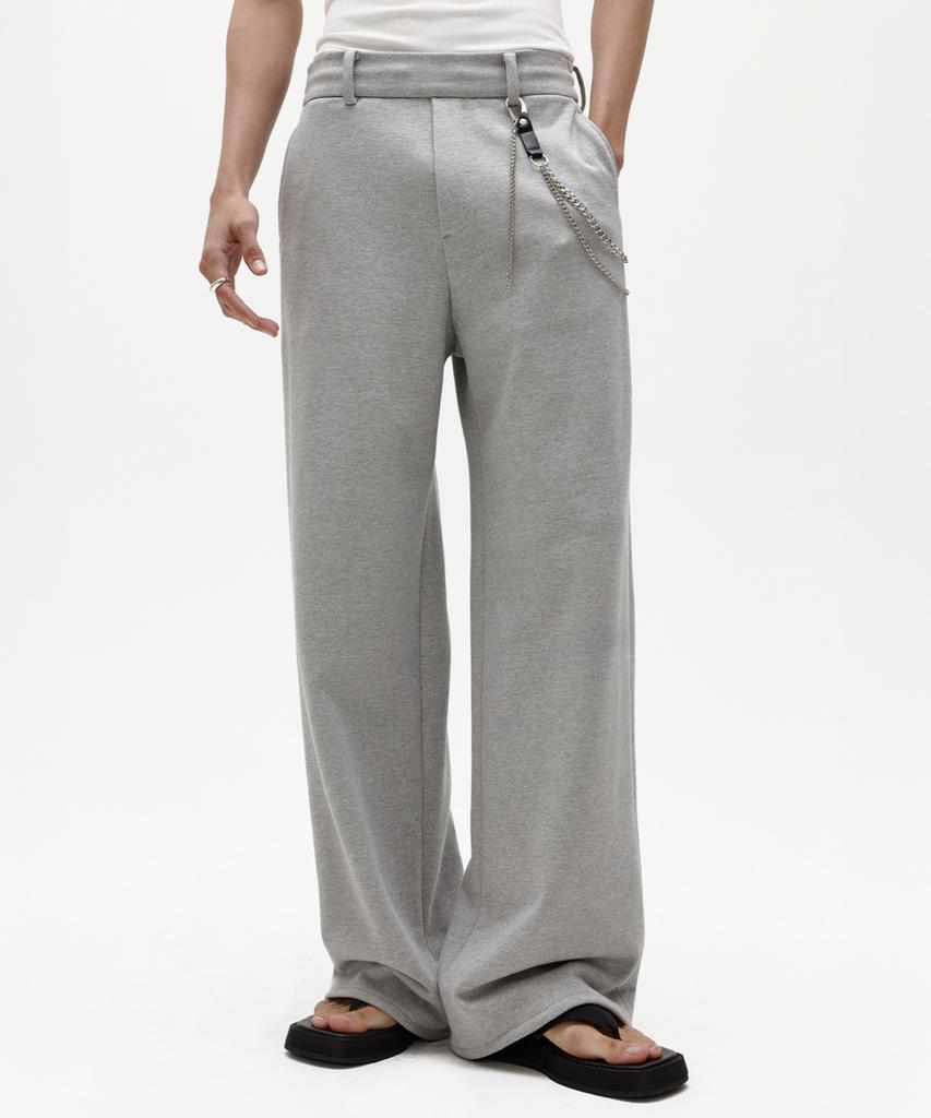 LMOOD Lea Sweat Slacks Melange Gray