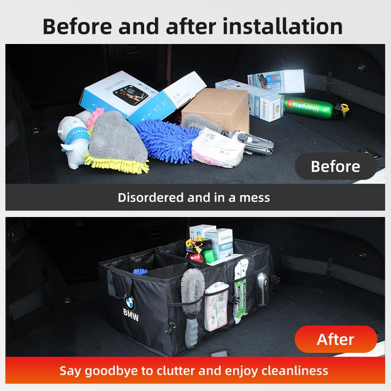 Large Capacity Collapsible Car Storage Box Cargo Case Accessories For BMW G30 G20 M3 M5 E91 E92 E93 E36 E70 X3 X4 X5 X1 E39 F30