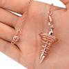 Copper Plated Chakra Pendulum Ornament 1.65x0.86 in Meditation Pendulum  Personal Use