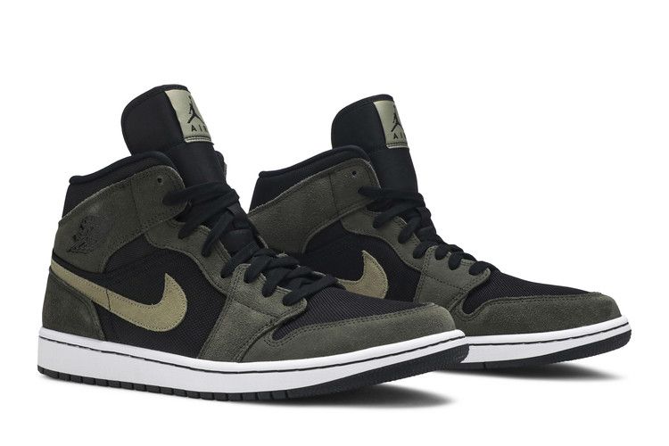 Jordan 1 Mid Military Olive (Women's)