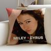 Rebellious MMiley CyrusS Cushion Cover Pcs Linen Throw Pillow Covers x x Modern Home Decor