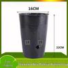 Thickened Plastic Seedling Pot - Large, Disposable, Nutrient-Rich for Agriculture & Flowers