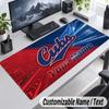Custom Name Text Mouse Pad Chicago Cubs Personalized Desk Pad For Work And Gaming