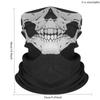 Bicycle Helmet Hood Bandana Breathable Windproof Skull Men Balaclava Ski Mask Cycling Caps Snowboard Face Cover Camping Scarf