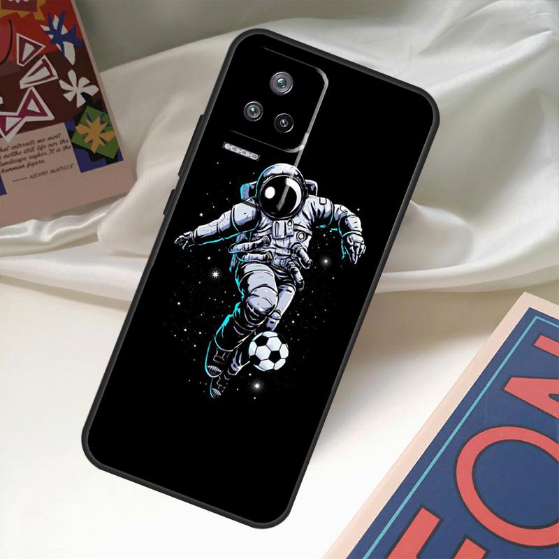 Astronaut Star Space Case For POCO X6 Pro M6 X5 X3 M5s F3 F5 Xiaomi 14 Ultra 13 12 Lite 11T 12T 13T Pro Coque