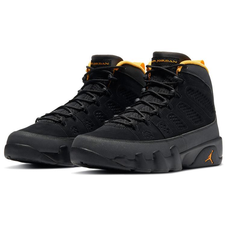 Air Jordan 9 Retro 'Black Dark Charcoal University Gold' CT8019-070